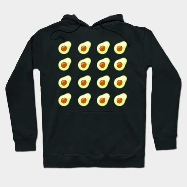 Avocado Pattern Hoodie by Seven Mustard Seeds